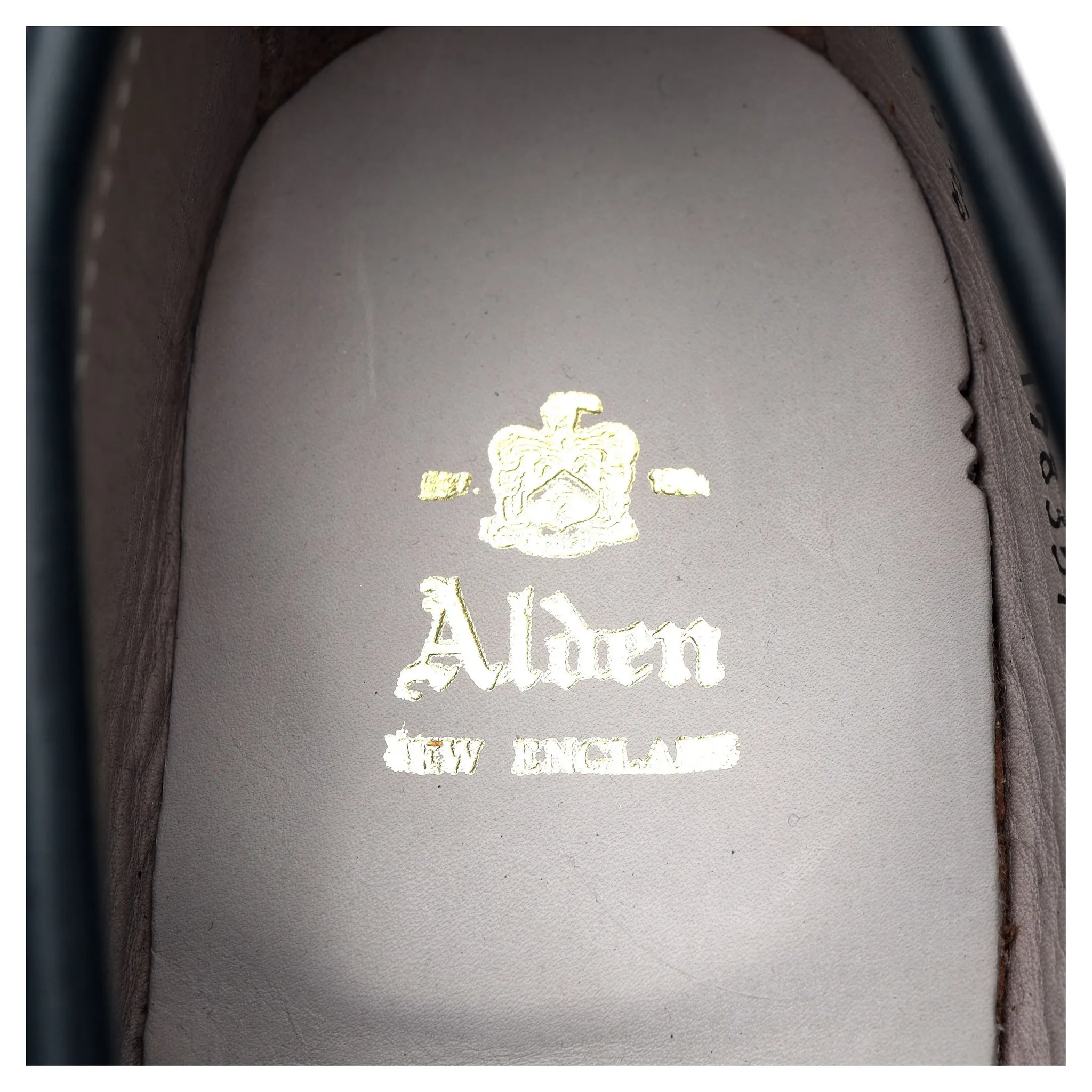 '17835F' Navy Blue Leather Loafer UK 10 US 10.5 D