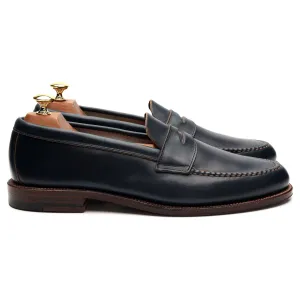 '17835F' Navy Blue Leather Loafer UK 10 US 10.5 D