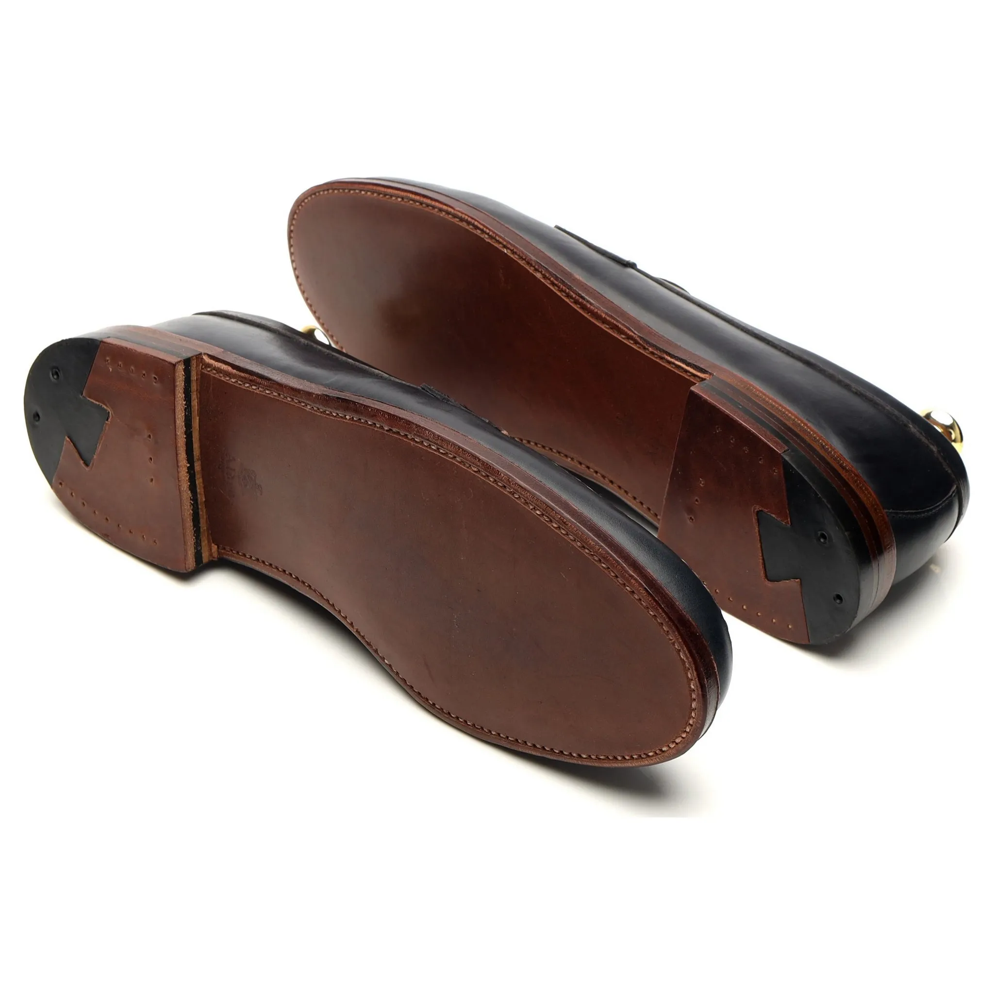 '17835F' Navy Blue Leather Loafer UK 9.5 US 10.5 D