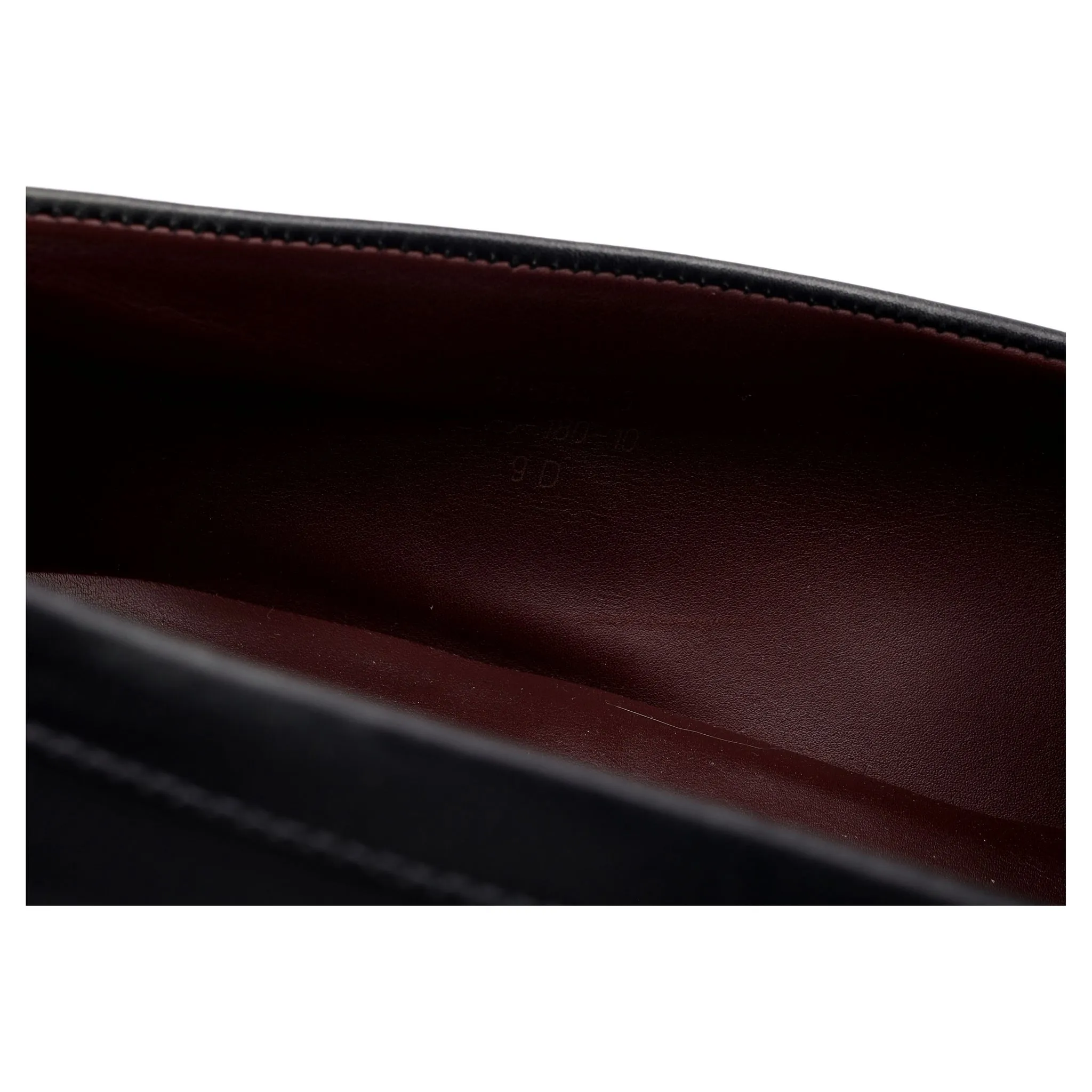 '180 Mocassin' Dark Grey Leather Loafer 9 D UK 10