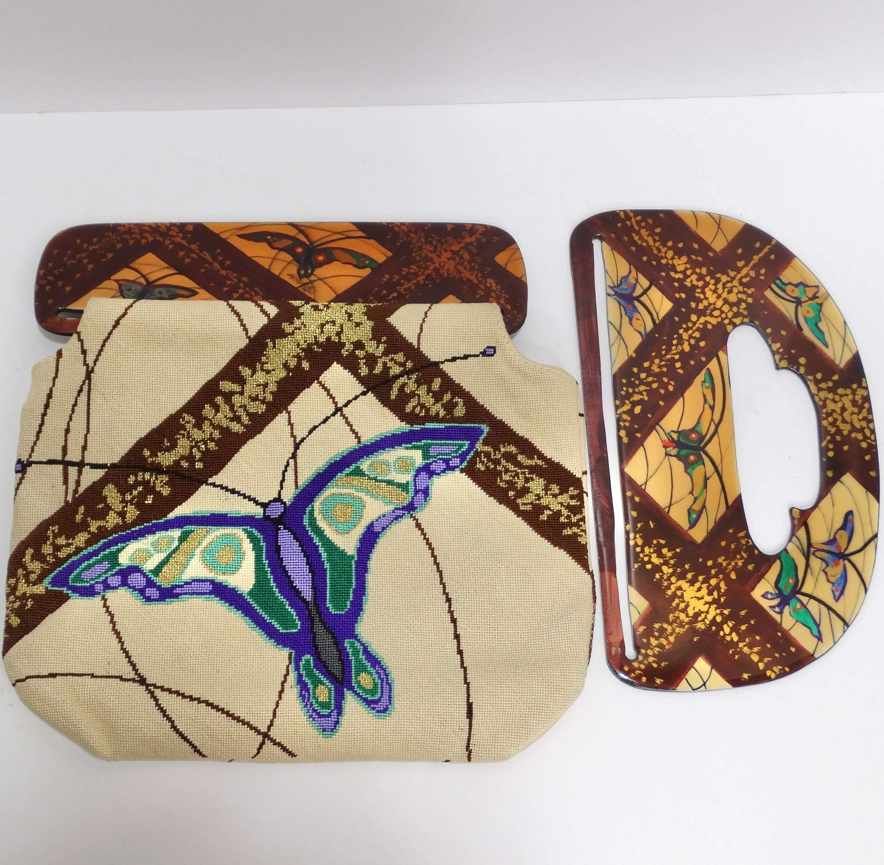 1970s Butterfly Handbag