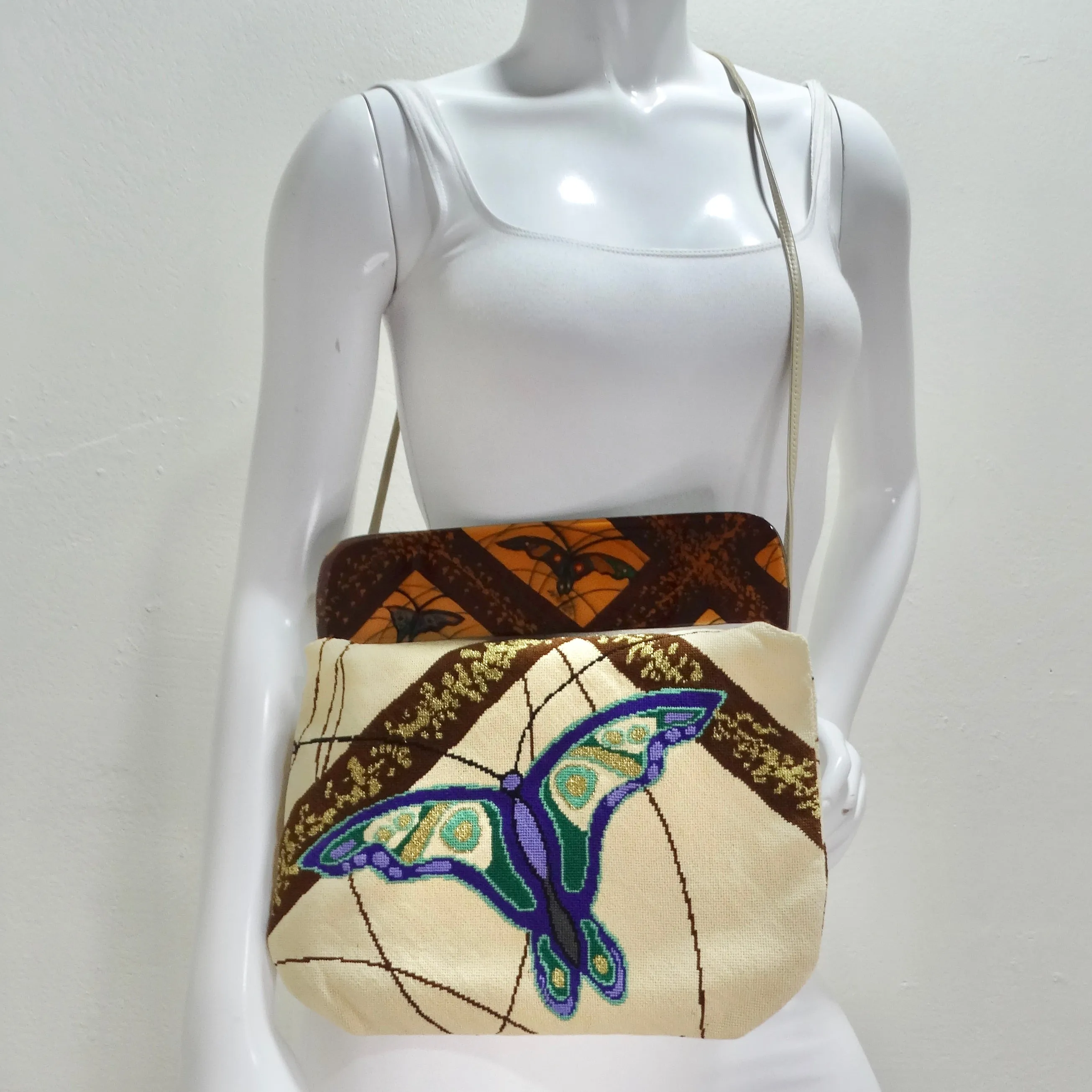 1970s Butterfly Handbag