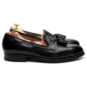 '660' Black Leather Tassel Loafer UK 8.5 US 9.5 C