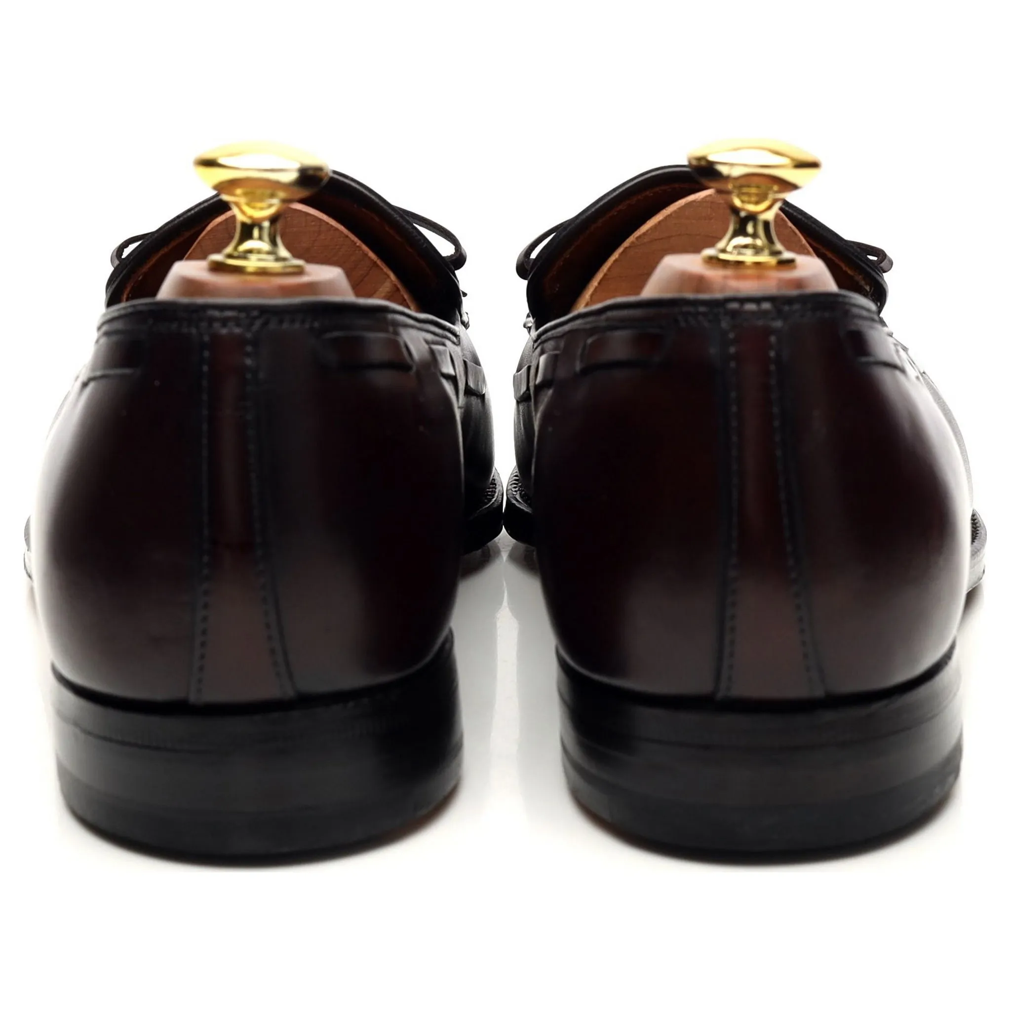 '673' Burgundy Leather Loafer UK 8.5 US 9.5 C
