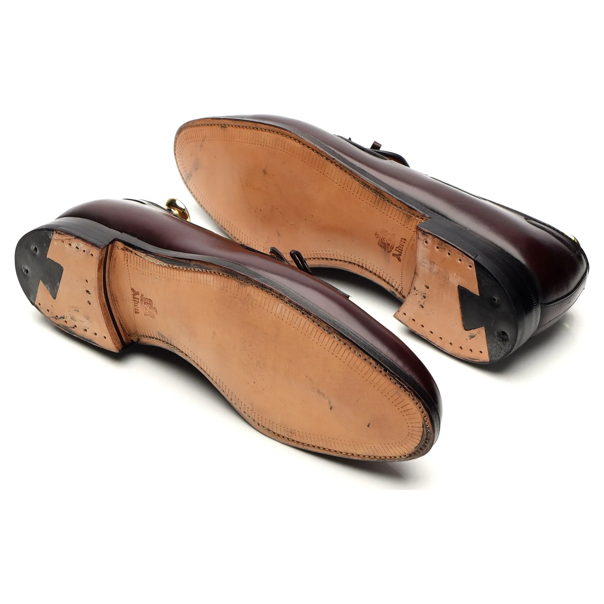 '673' Burgundy Leather Loafer UK 8.5 US 9.5 C