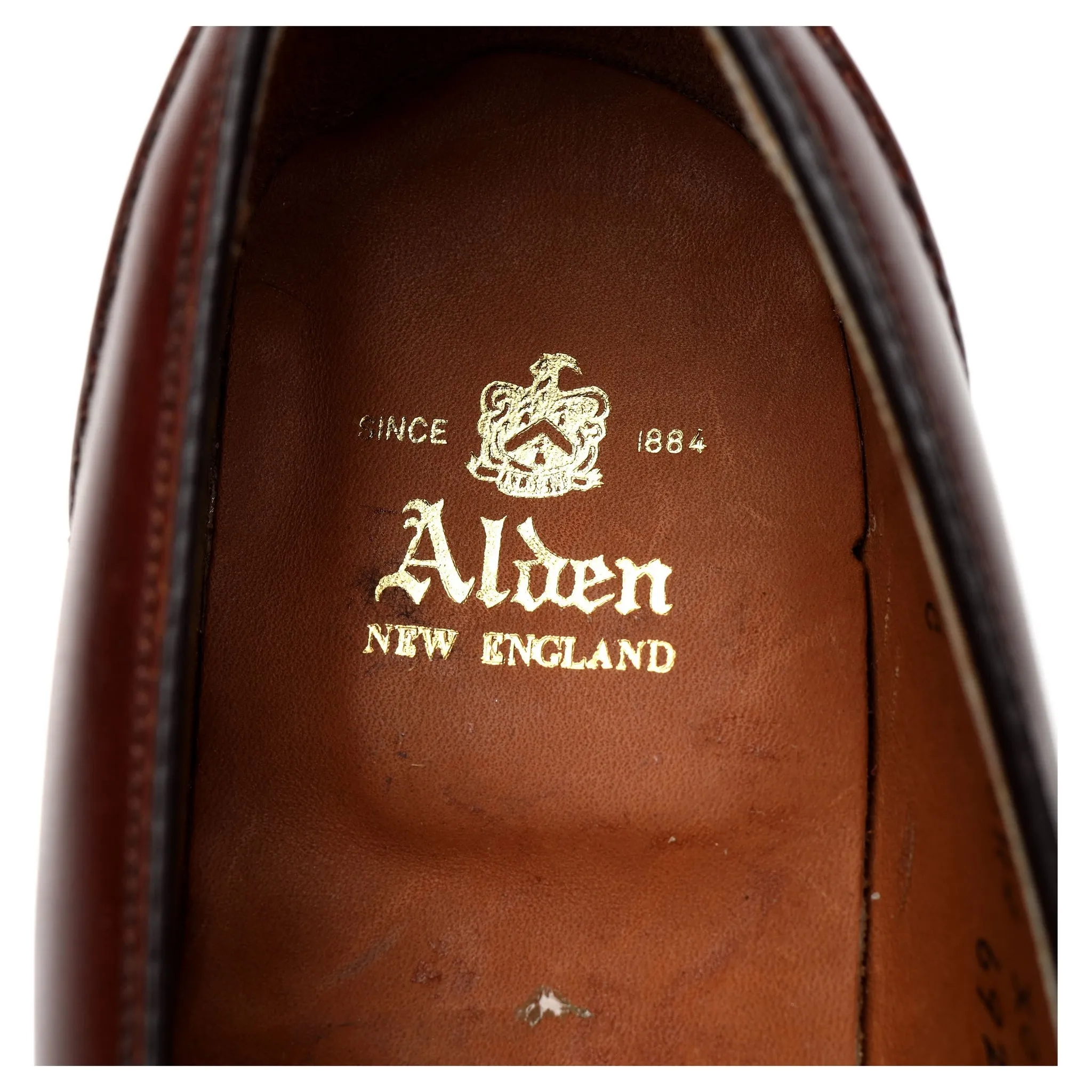 '692' Brown Leather Tassel Loafer UK 8.5 US 9.5 C