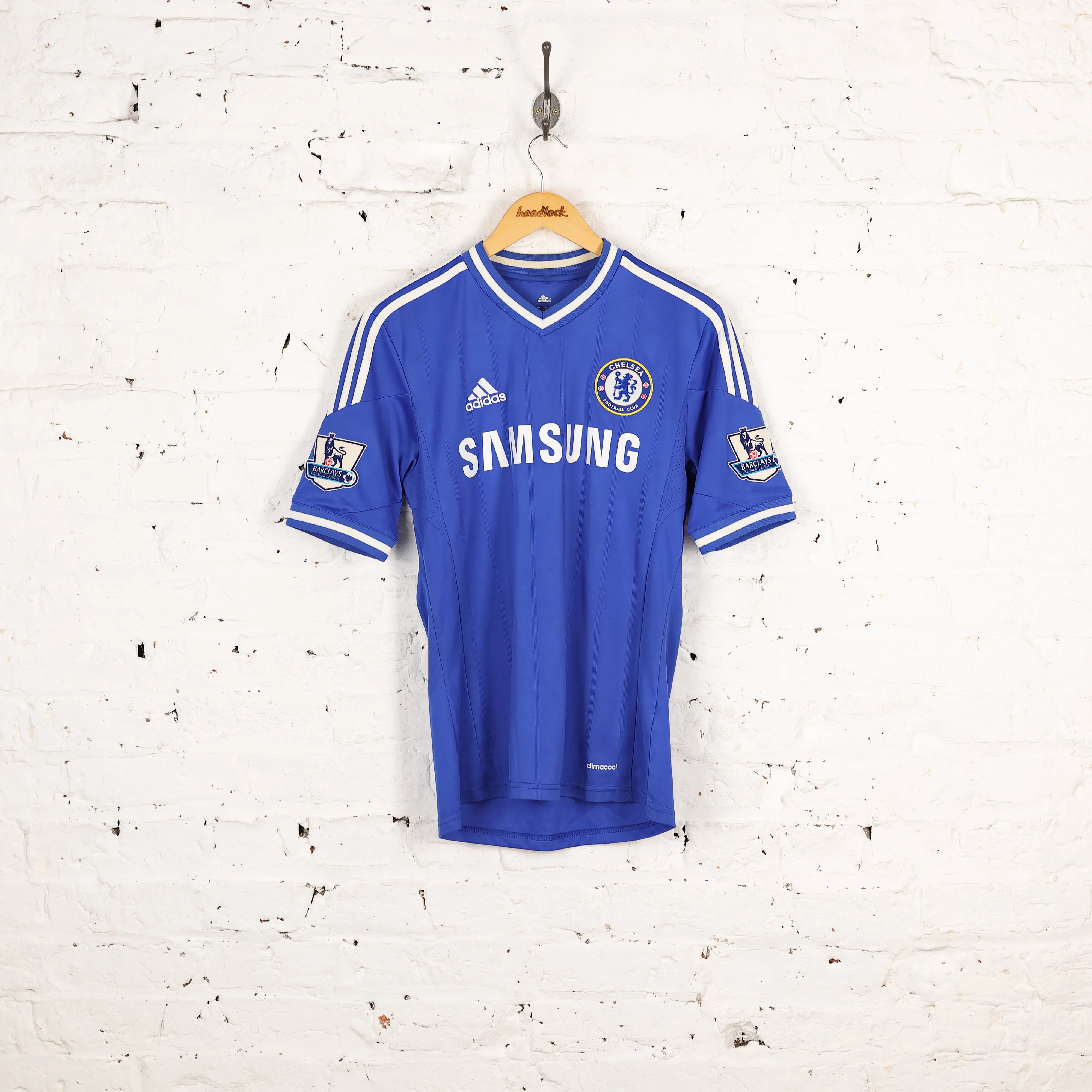Adidas Chelsea 2012 Mata Home Football Shirt - Blue - S