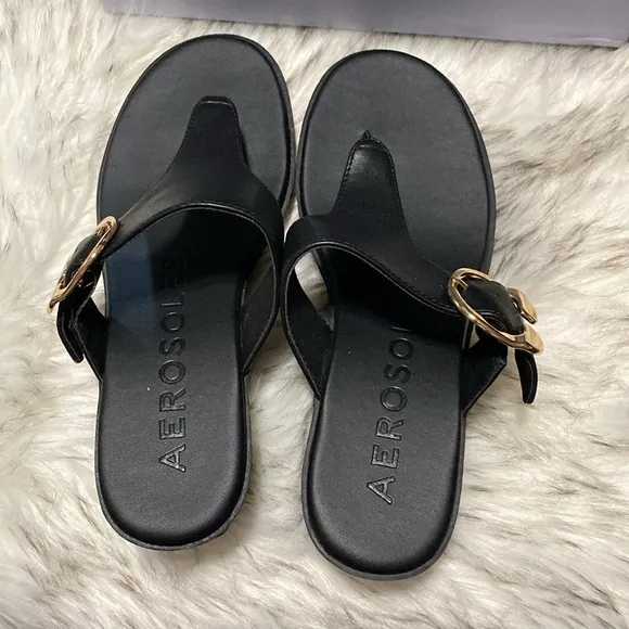 Aerosoles Women's Izola Wedge Sandal Size 7.5M