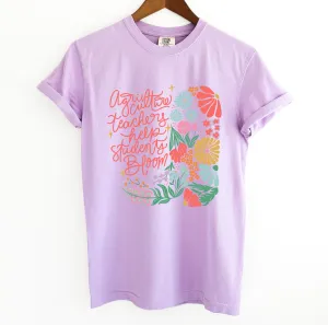 Ag Teachers Help Students Bloom Boot – Comfort Colors T-Shirt