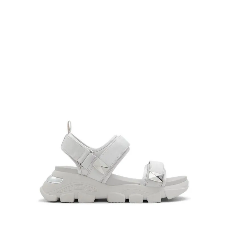 ALDO Godish Women Flatform Wedge Sandal - Silver
