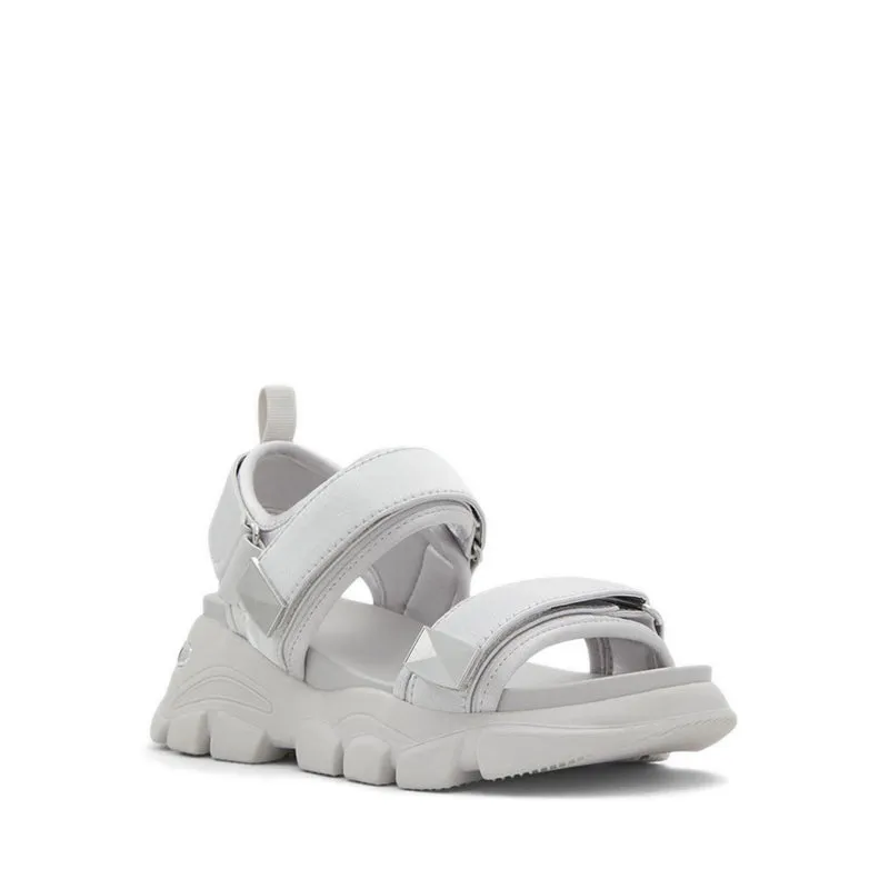ALDO Godish Women Flatform Wedge Sandal - Silver