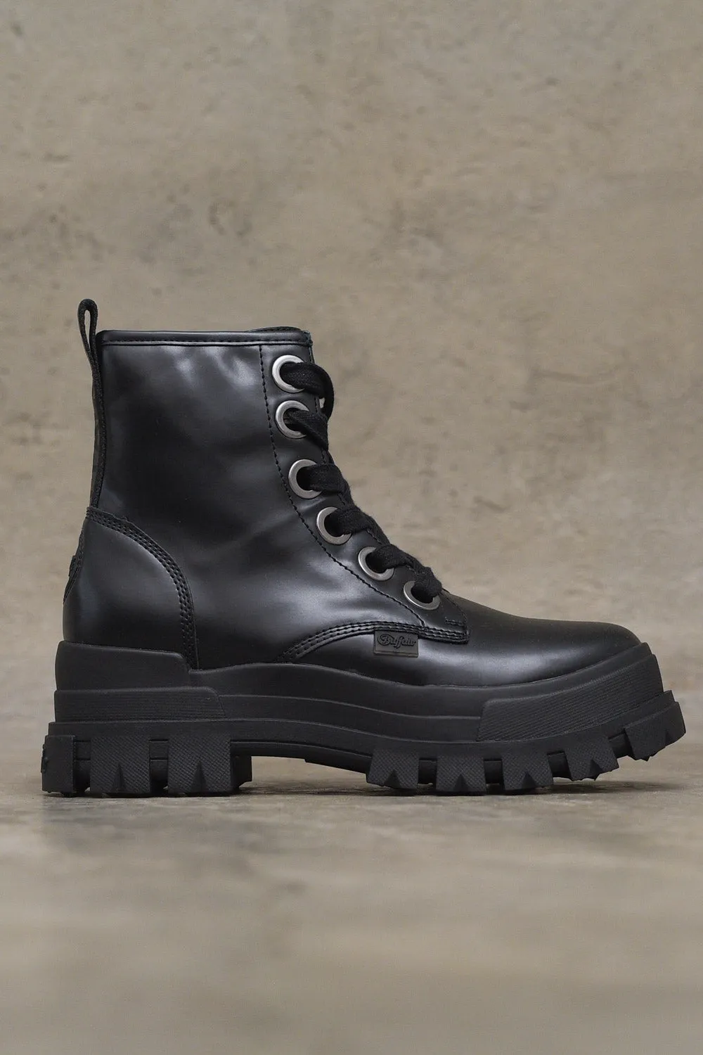 Aspha Lace Up HI - Black