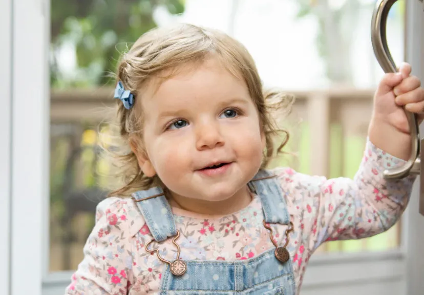 Baby Wisp - Chelsea Boutique Bow - 5pk Snap Clip - Little Miss