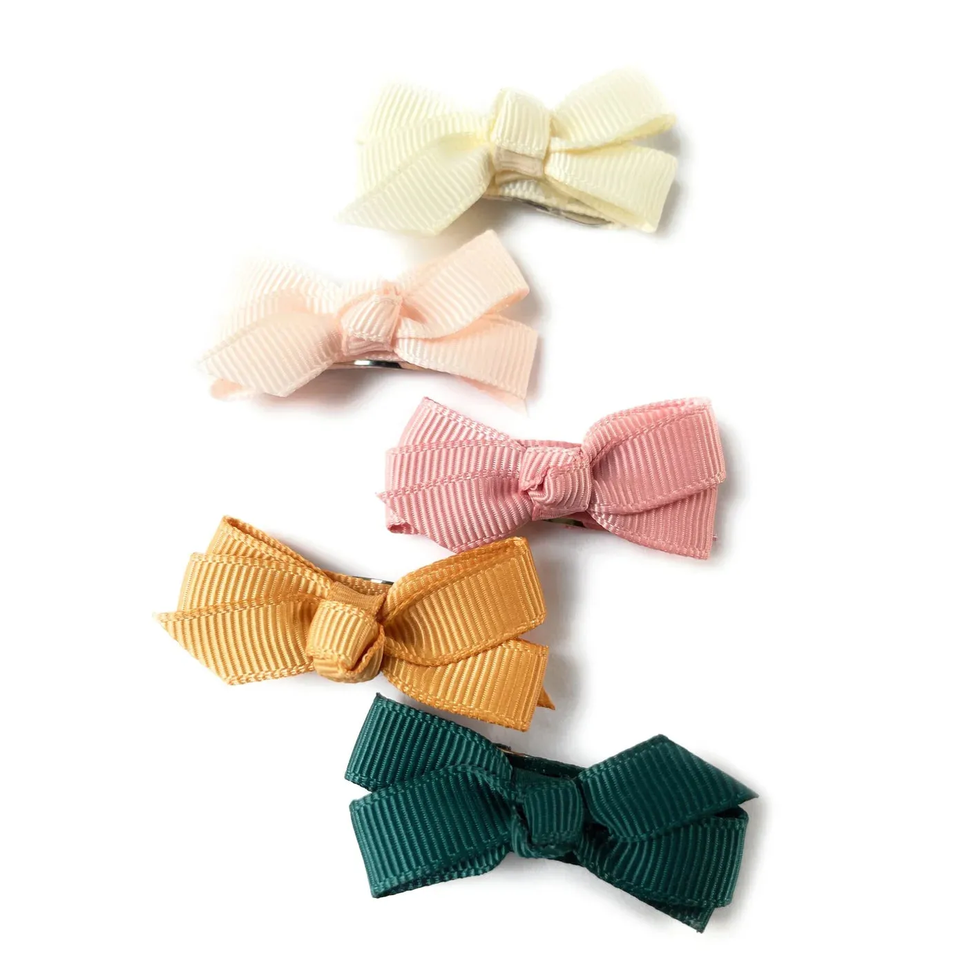 Baby Wisp Chelsea Bow Clips - 5 PK