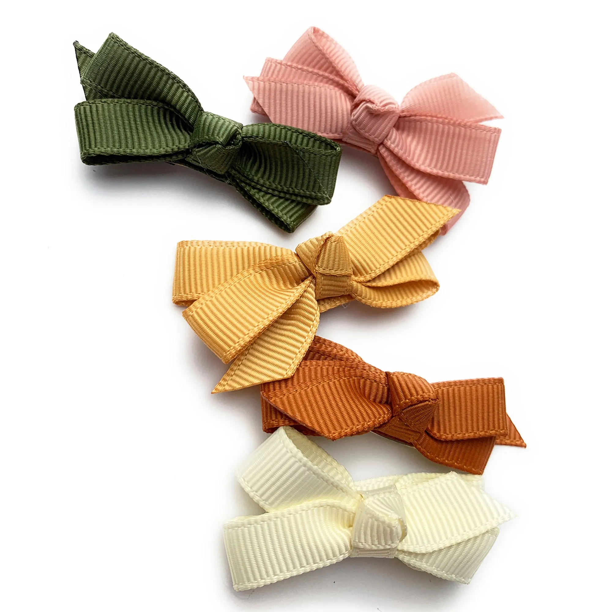Baby Wisp Chelsea Bow Clips - 5 PK
