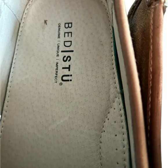 Bed/Stu Tejon Pass Slip-On Loafer~Driving Moc Sz. 10 Tan Leather Casual