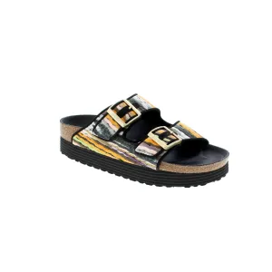 Birkenstock Papillio Arizona Platform - Yellow Multi