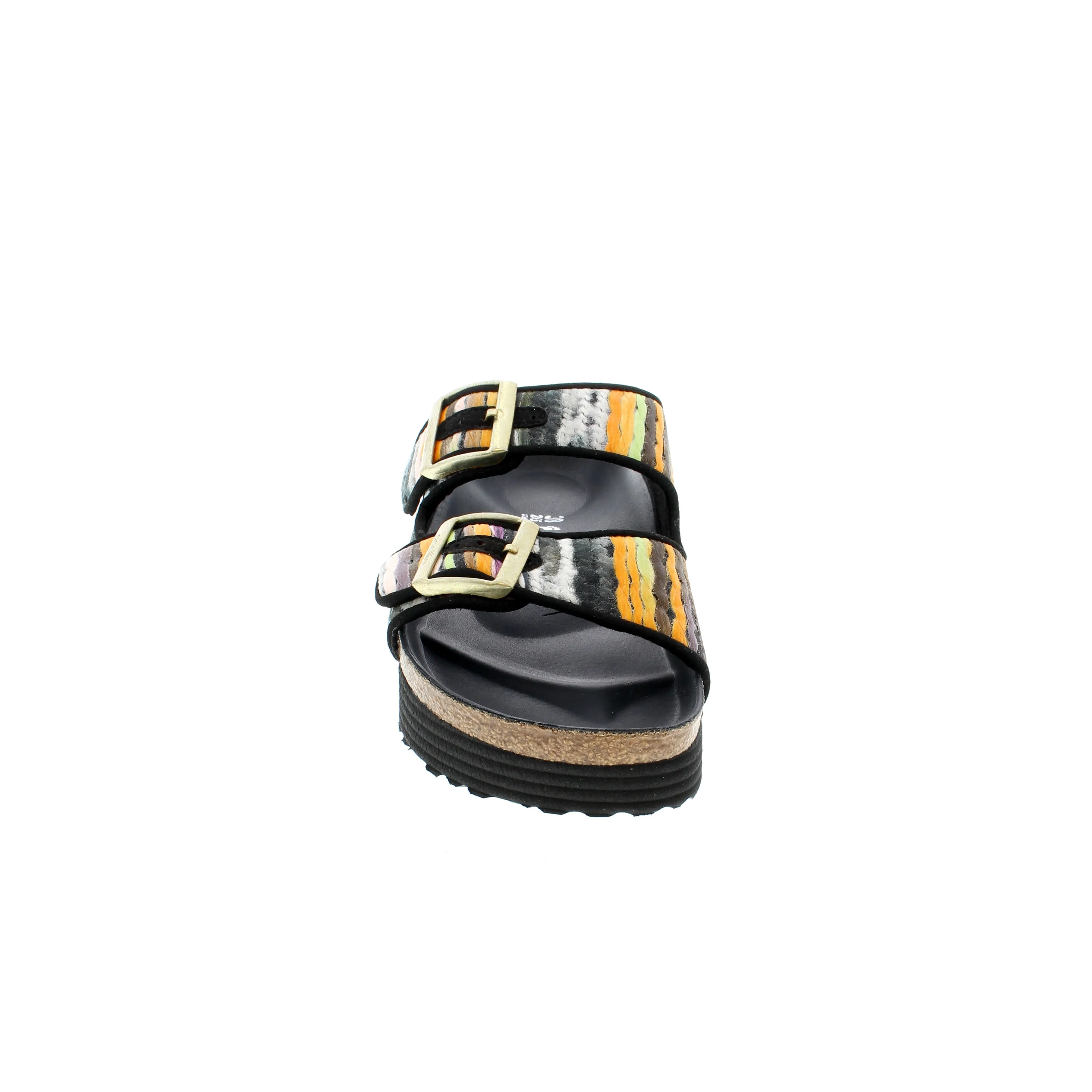 Birkenstock Papillio Arizona Platform - Yellow Multi