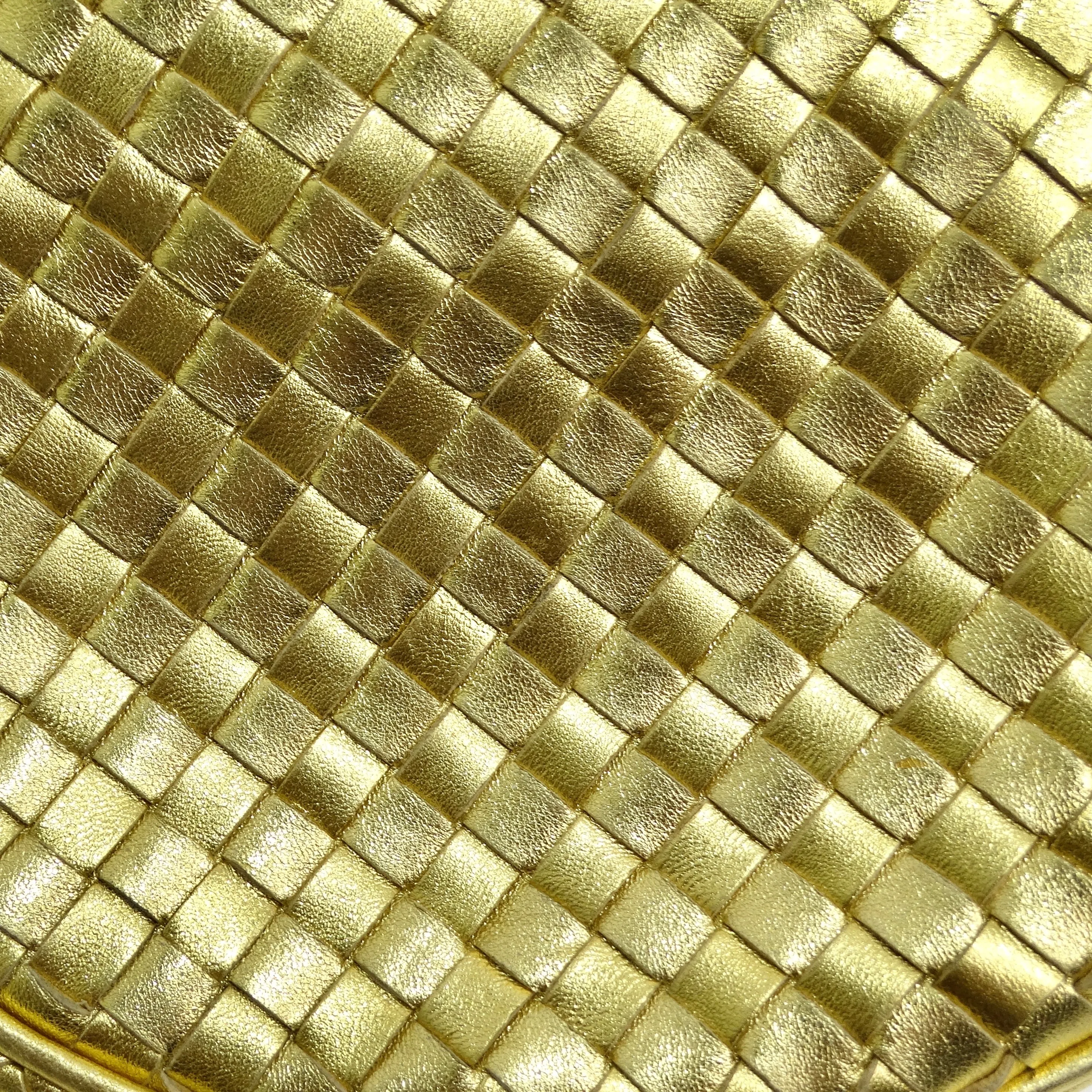 Bottega Veneta 1980s Intrecciato Flap Crossbody Bag