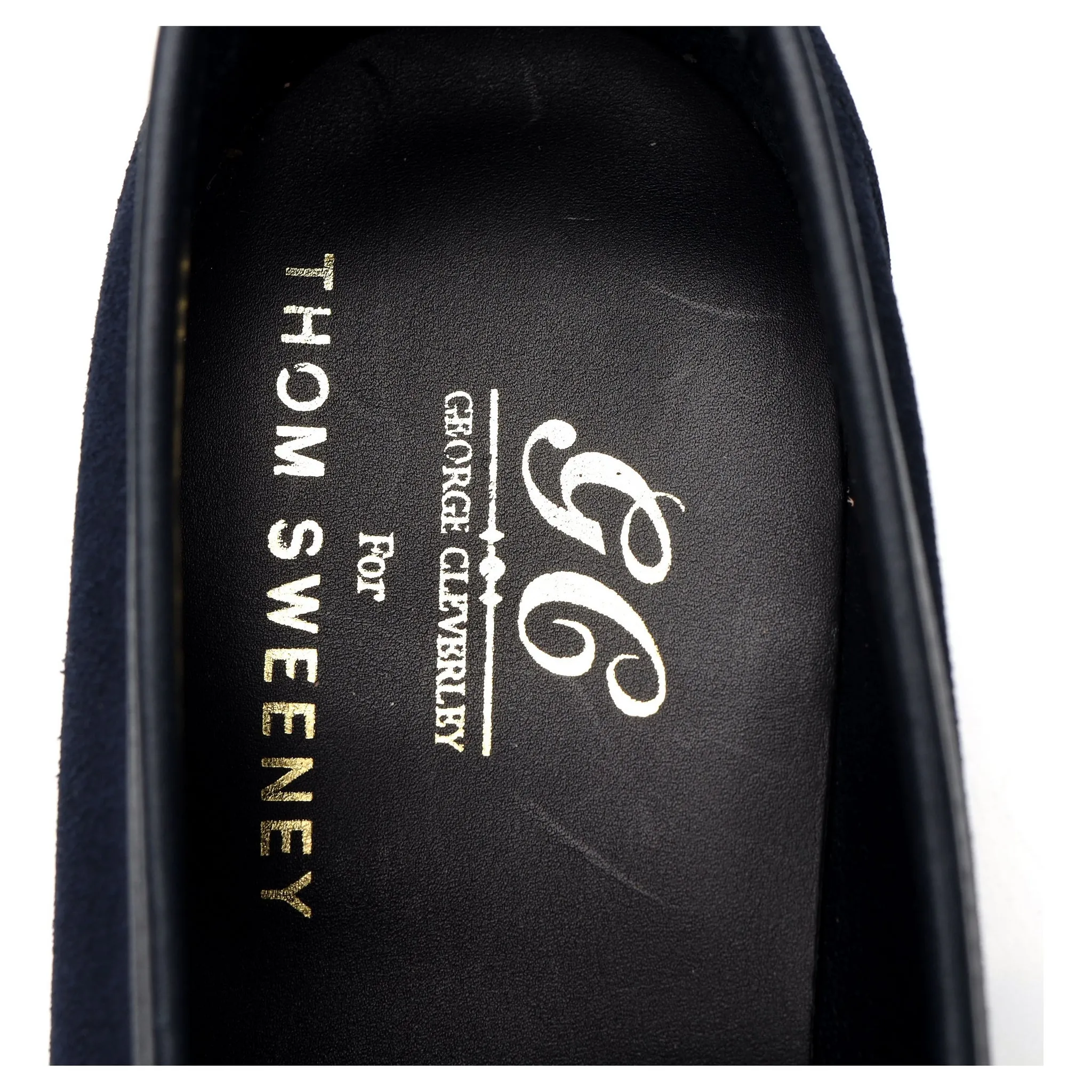 'Bradley 2' Navy Blue Suede Loafer UK 6 - 11.5