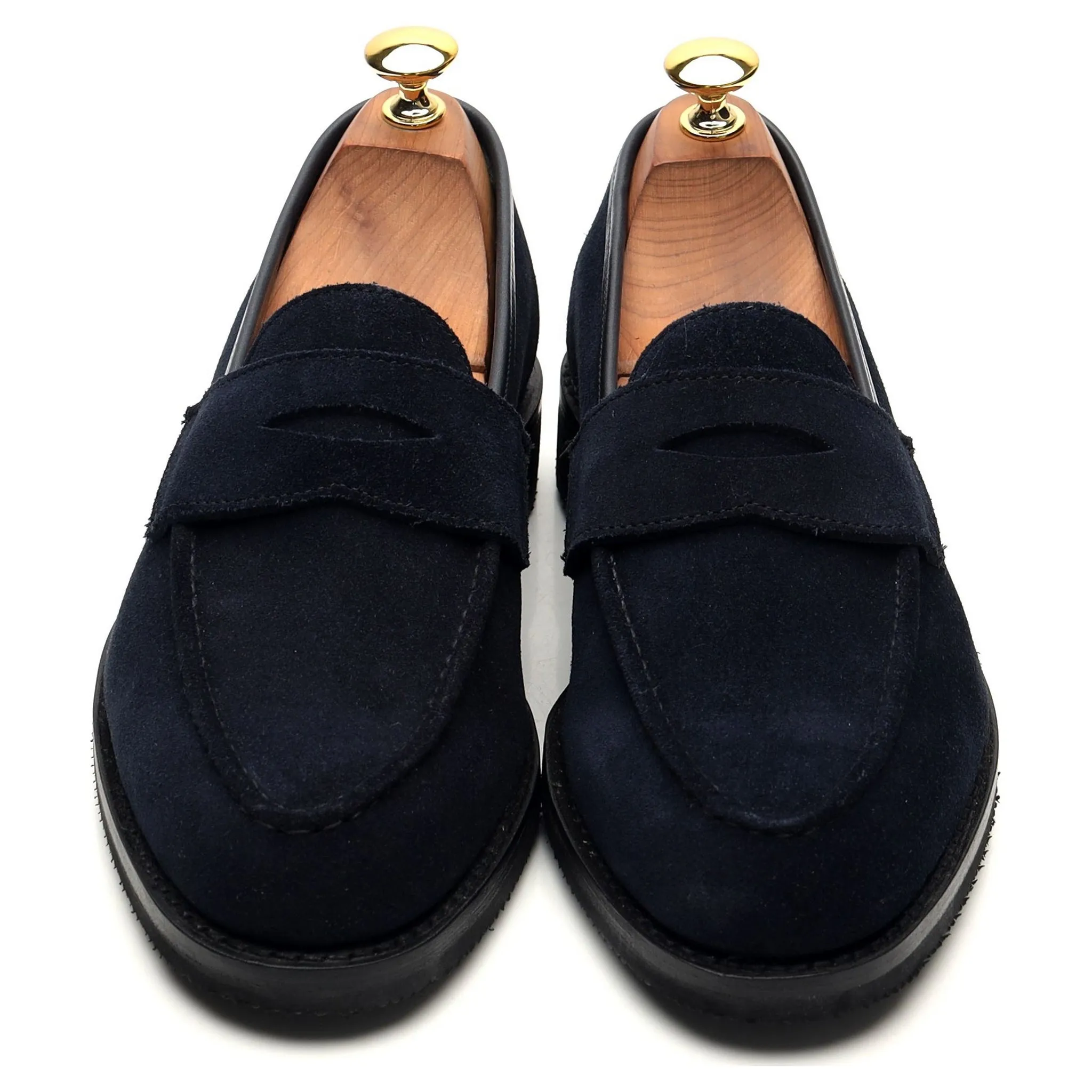 'Bradley 2' Navy Blue Suede Loafer UK 6 - 11.5