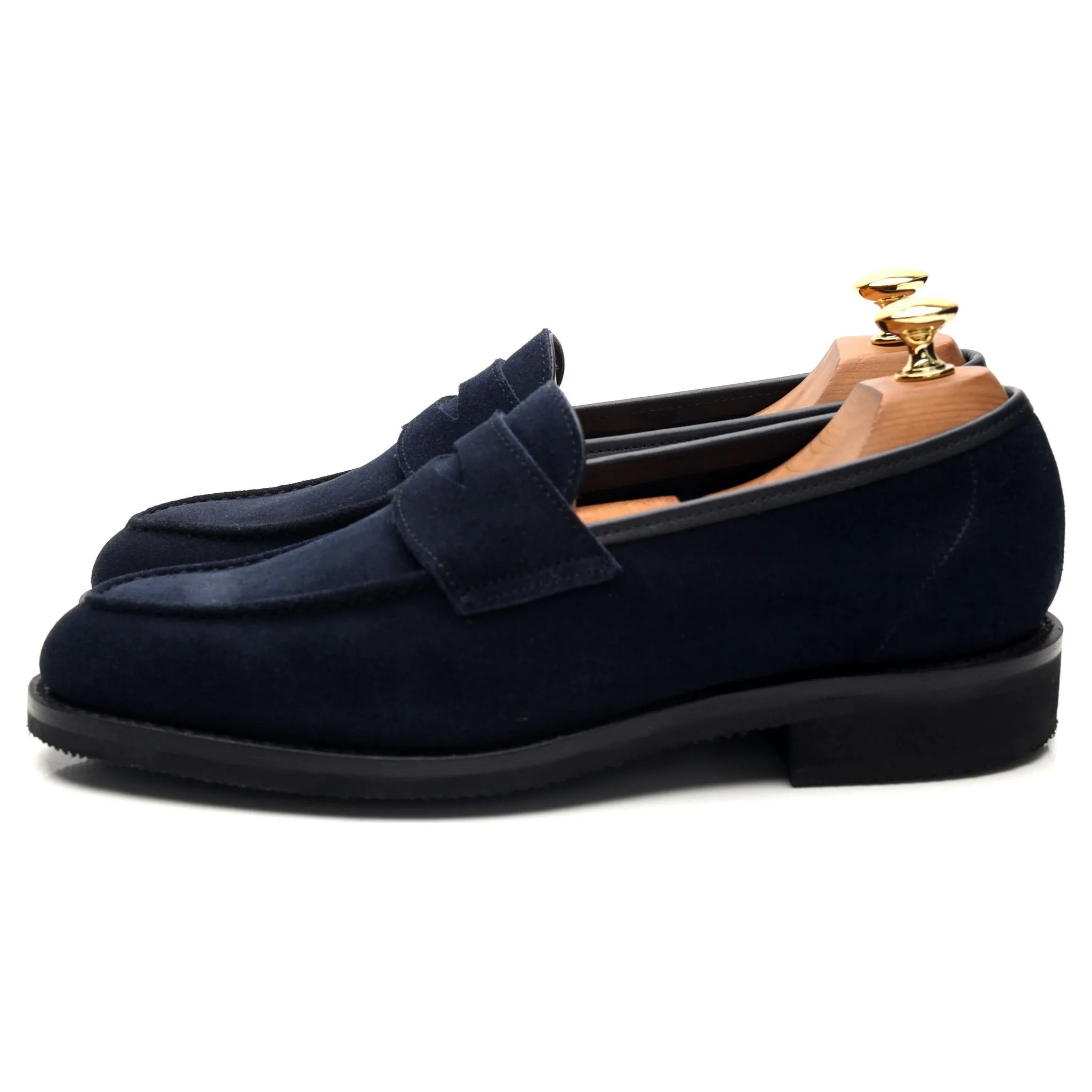 'Bradley 2' Navy Blue Suede Loafer UK 6 - 11.5