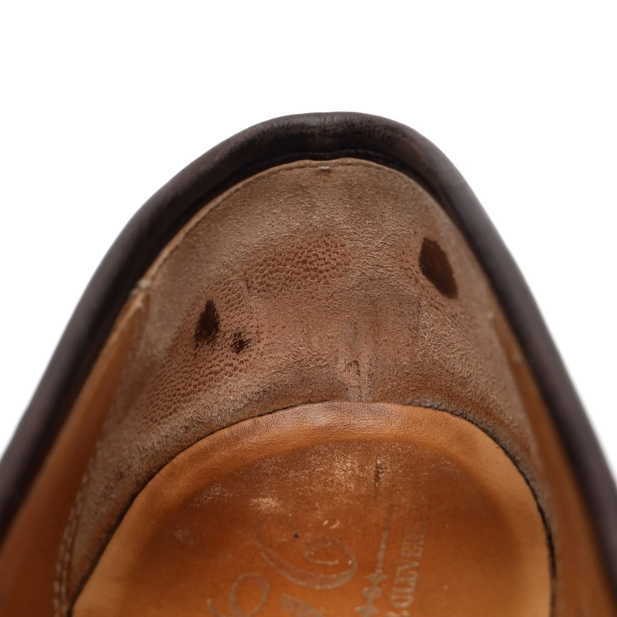'Bradley' Dark Brown Suede Loafer UK 7.5 E