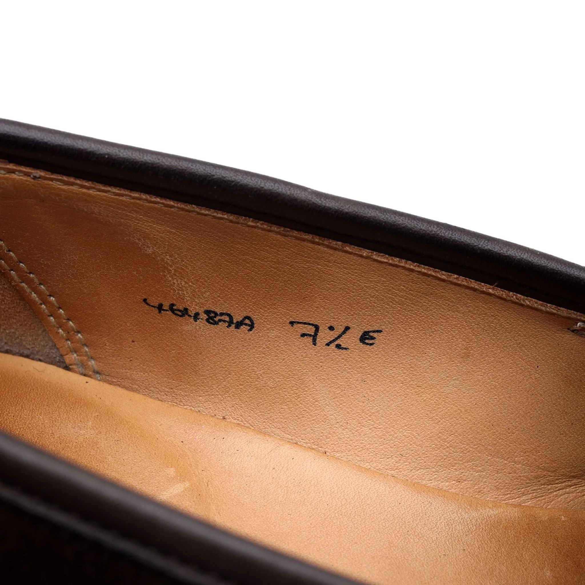 'Bradley' Dark Brown Suede Loafer UK 7.5 E