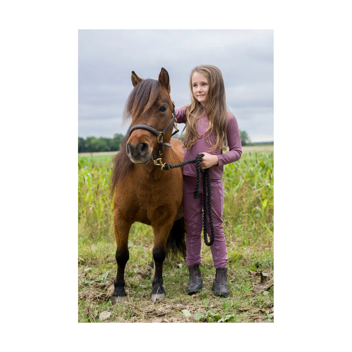 Cameo Equine Junior Core Horse Riding Tights Comfortable Flexible Phone Pocket