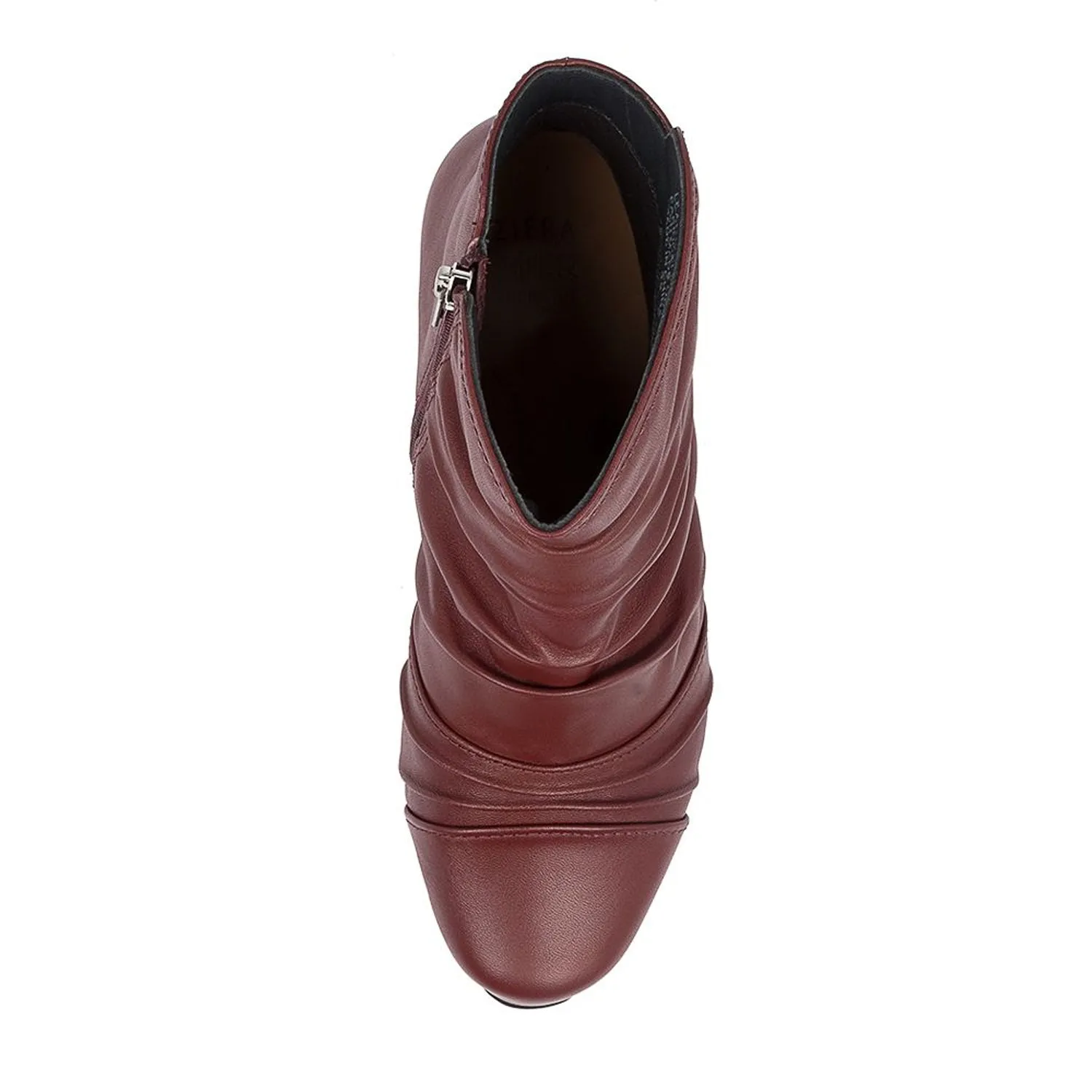 CAMRYN XW - DARK RED LEATHER