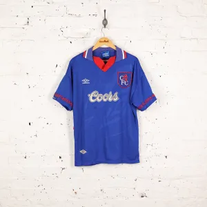 Chelsea 1994 Umbro Home Football Shirt - Blue - L