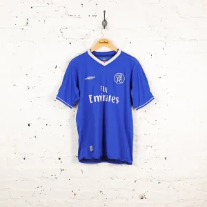 Chelsea 2003 Home Football Shirt - Blue - M