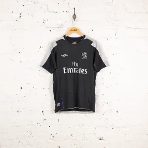 Chelsea 2005 Drogba Third Football Shirt - Black - S