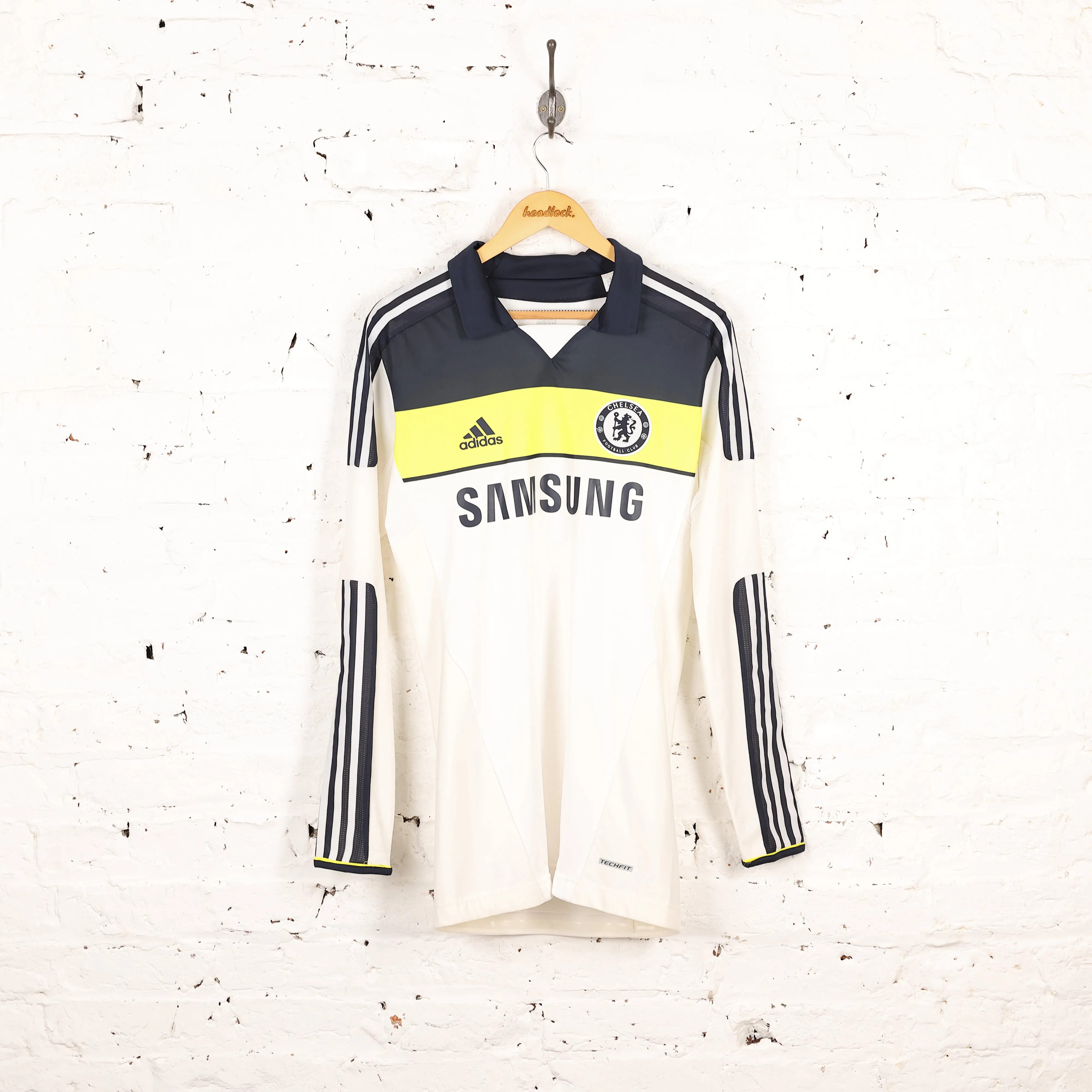 Chelsea 2011 TechFit Third Football Shirt - White - XL