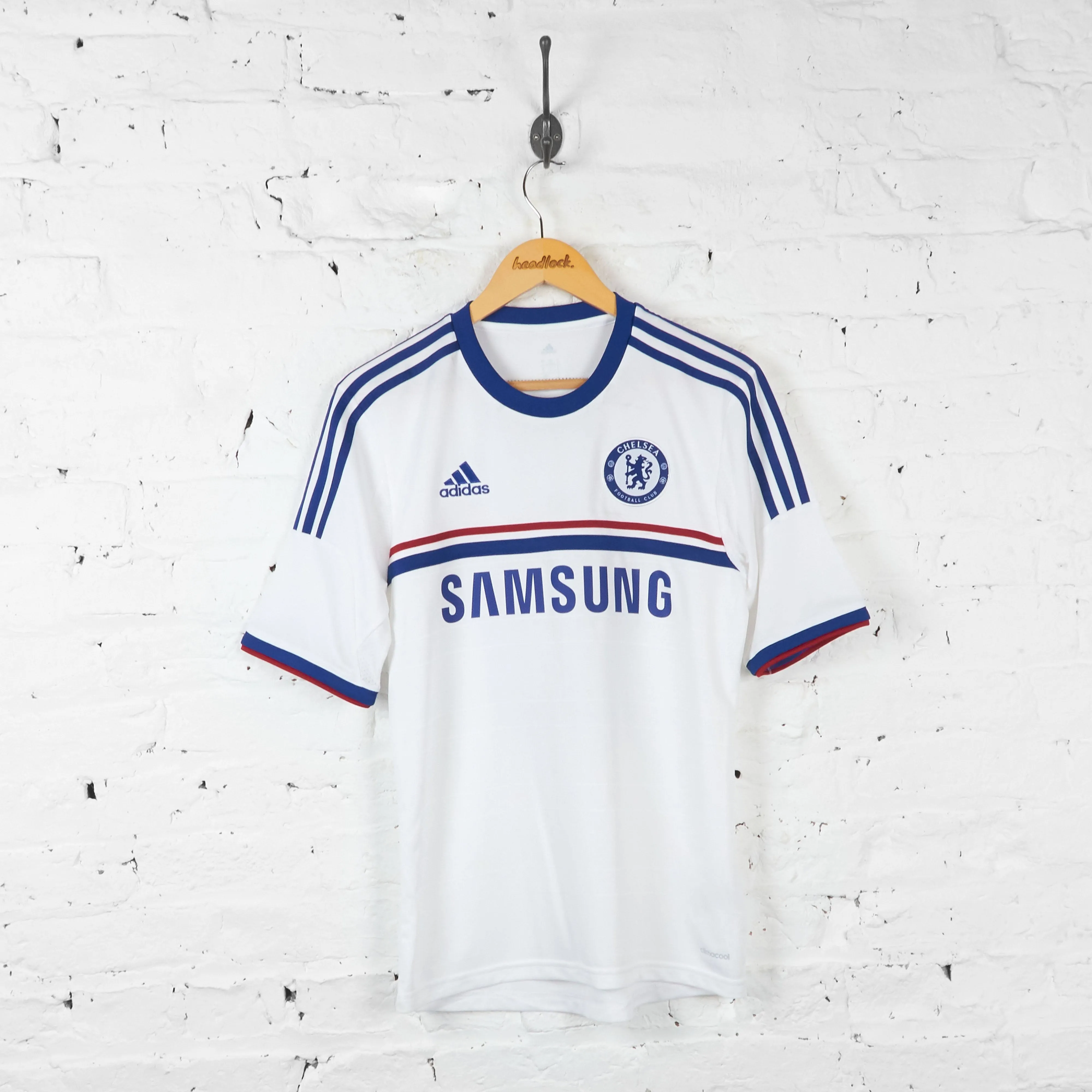 Chelsea 2013 Away Mata Football Shirt - White - S