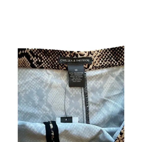 Chelsea &amp; Theodore snake skirt sz 10