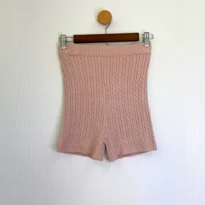 Chelsea &amp; Violet - NWT Creme Soft Pink Knit Shorts Size Small