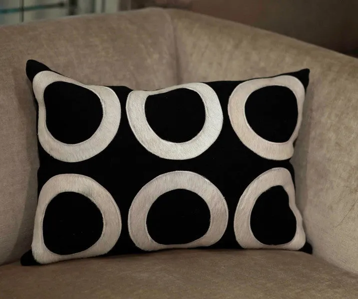 Chelsea Black/White 12x20 Pillow - V Rugs and Home