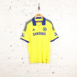 Chelsea Diego Costa 2014 Adidas Away Football Shirt - Yellow - XL