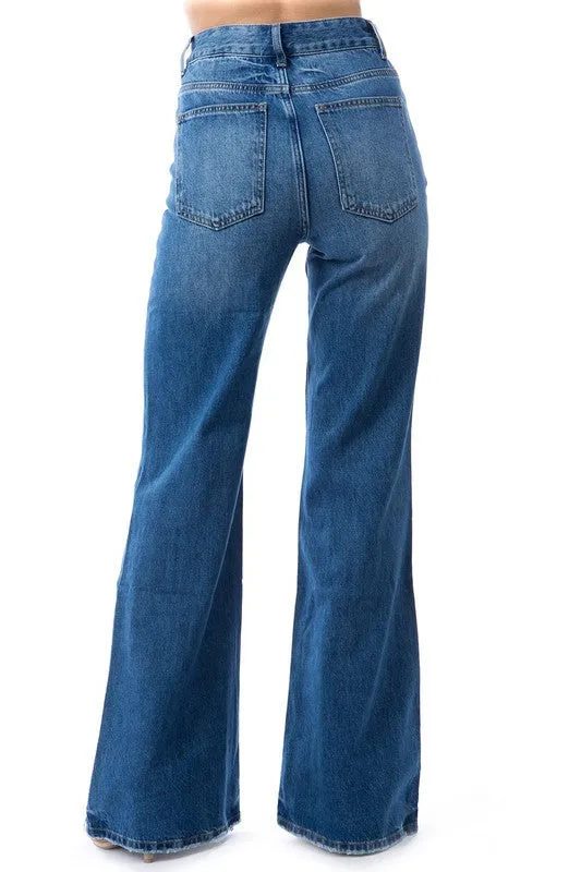 Chelsea High Rise Flare Jean