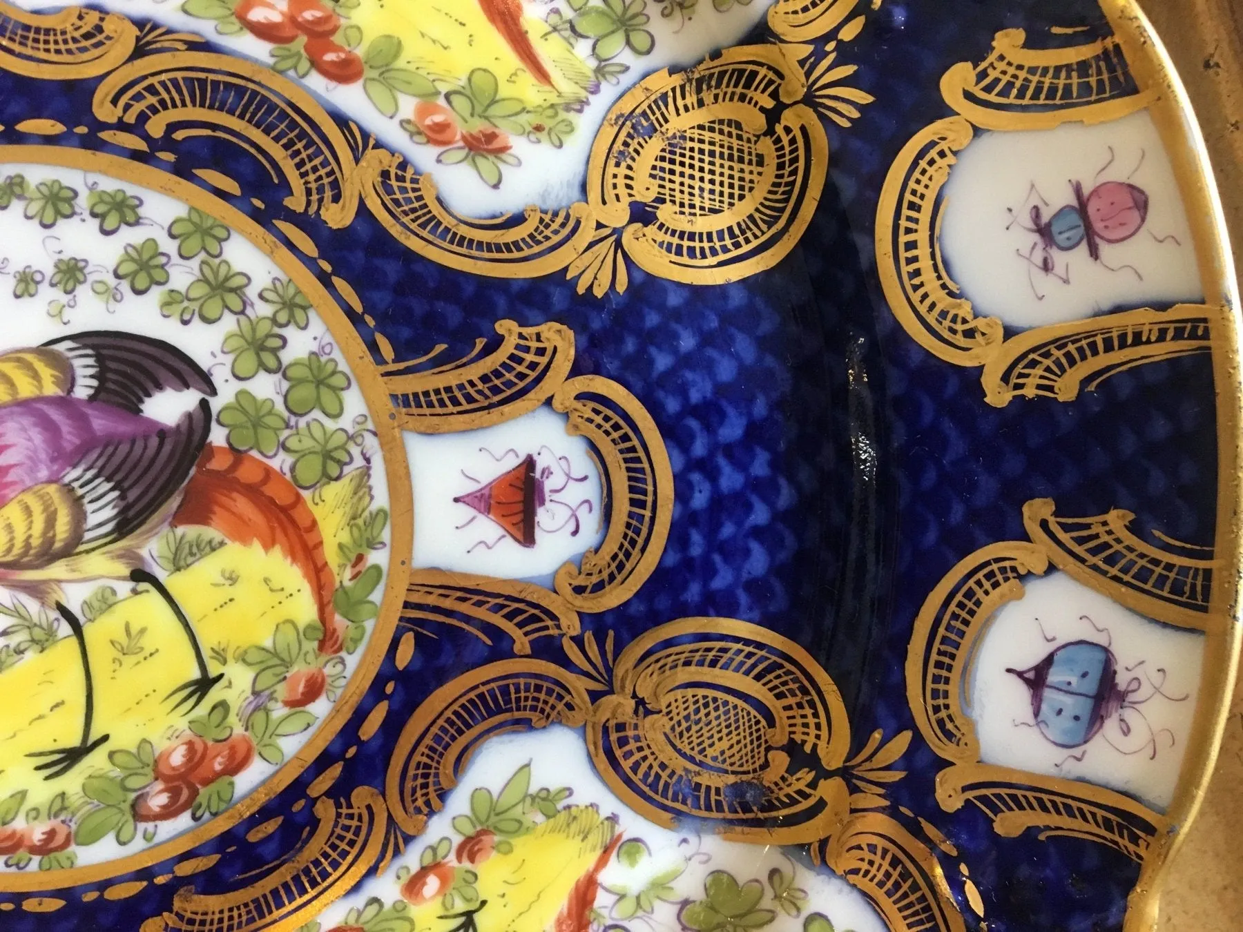 Chelsea Porcelain Cabinet Plates, Mid 18th Century