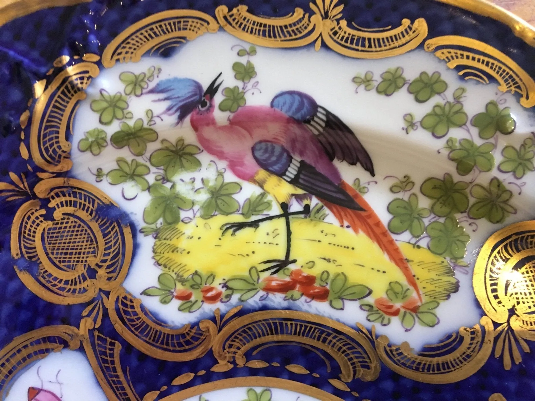 Chelsea Porcelain Cabinet Plates, Mid 18th Century
