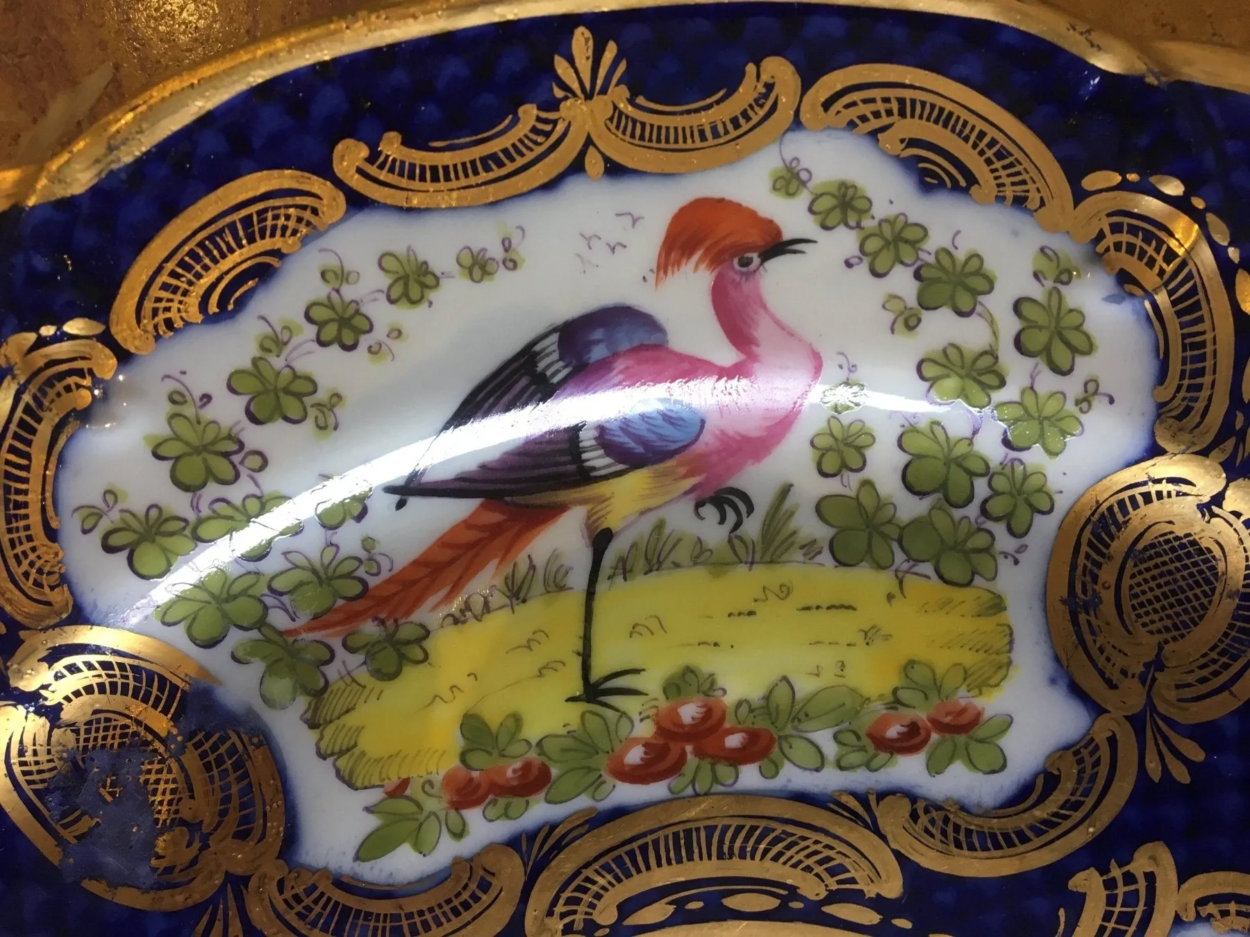 Chelsea Porcelain Cabinet Plates, Mid 18th Century