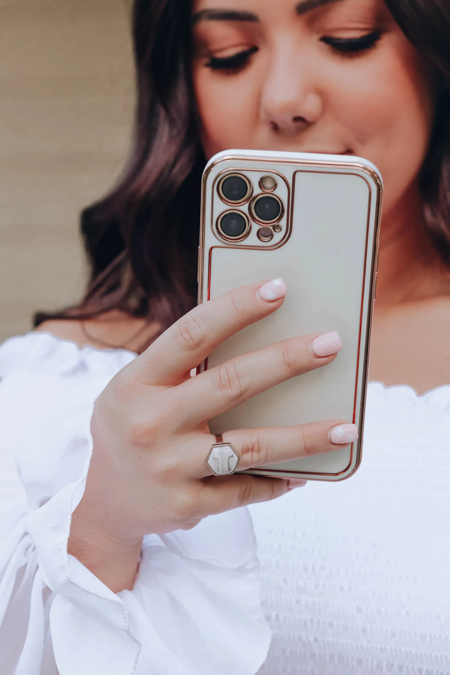Chelsea Ring - White