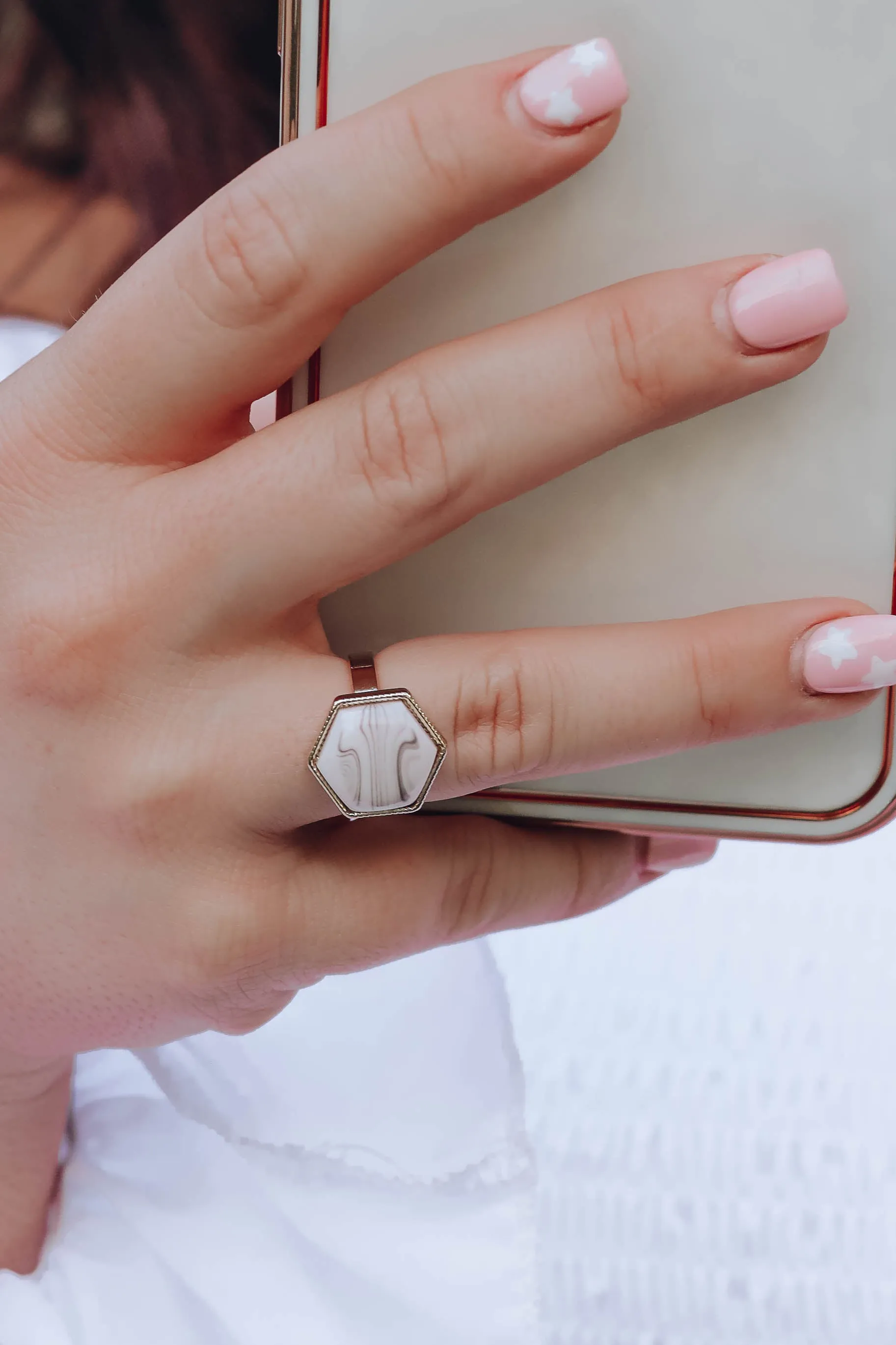 Chelsea Ring - White