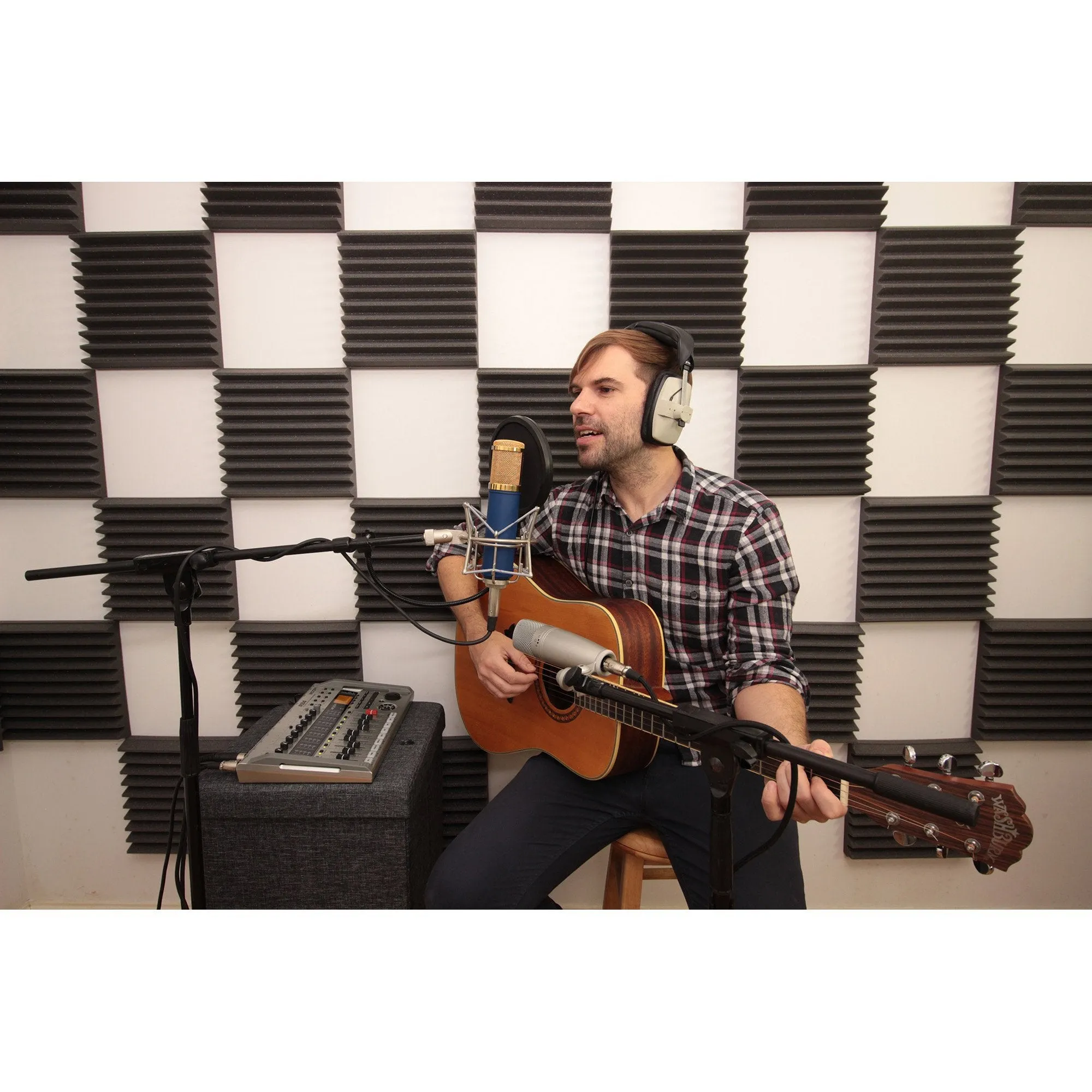 Classic Wedge 30 cm Acoustic Foam Tile