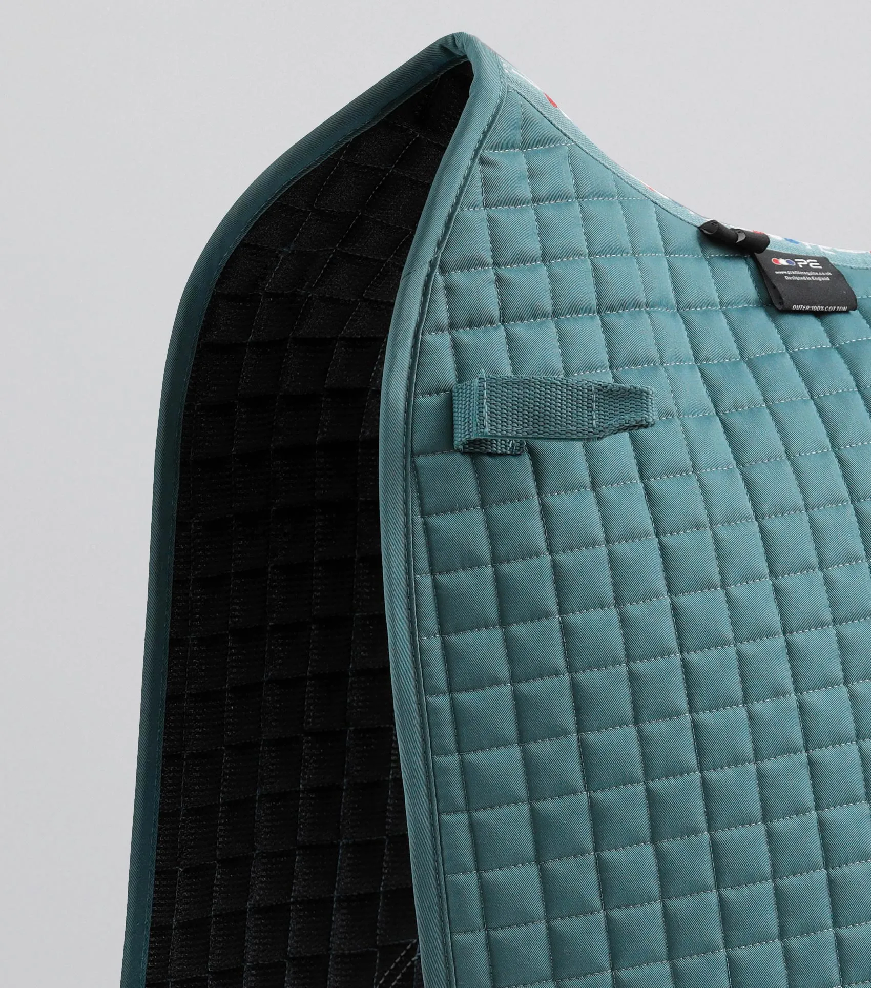 Close Contact Cotton Dressage Saddle Pad Turquoise