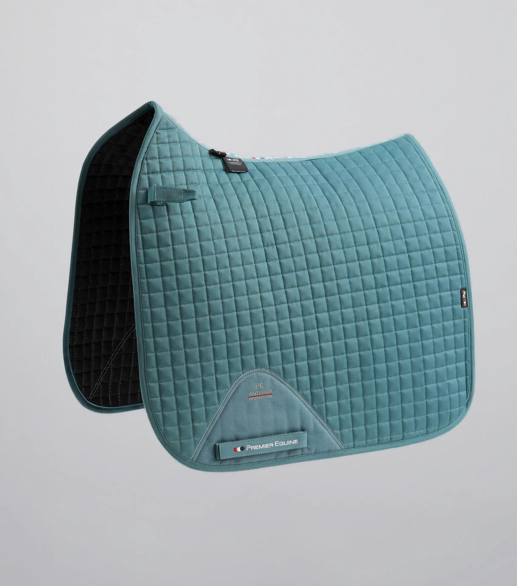 Close Contact Cotton Dressage Saddle Pad Turquoise