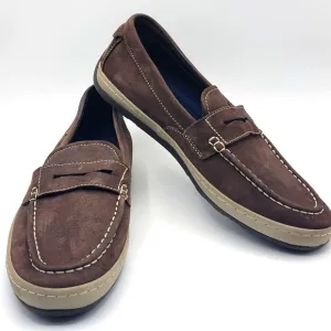Cole Haan Brown Suede Claude Penny Loafer Size 10 #1375