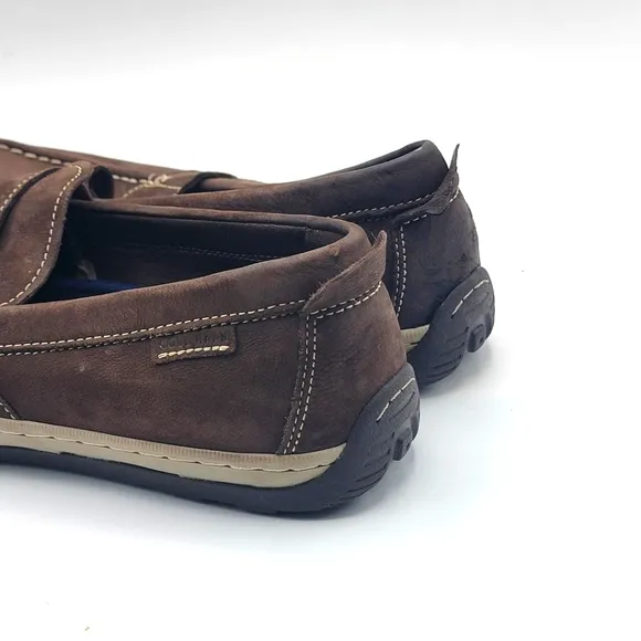 Cole Haan Brown Suede Claude Penny Loafer Size 10 #1375